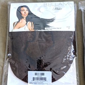 Bellami Piccolina chocolate brown 18" extensions